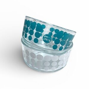 Set of 2 - 2015 Pyrex 100th Anniversary Limited Edition Bowls